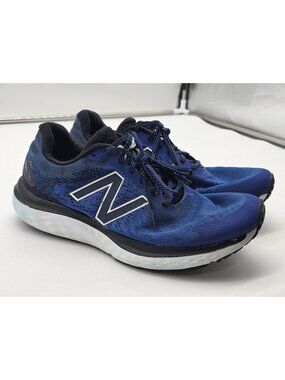 New Balance Fresh Foam 680v7 Shoes Mens Size 9.5 Blue Damaged Sneakers M680LF7